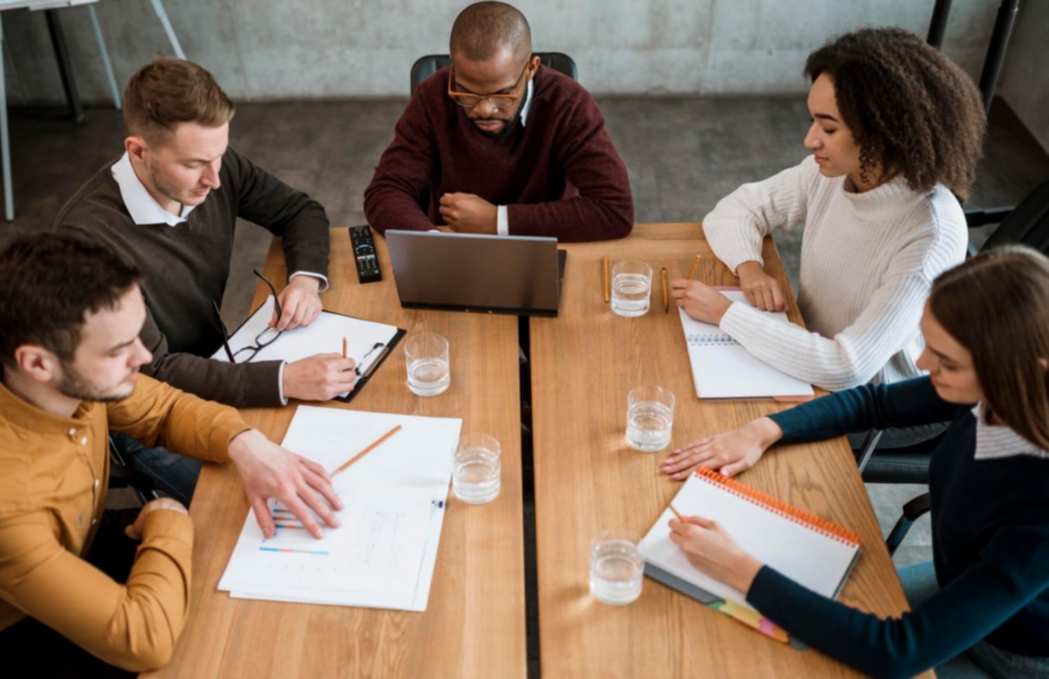 Students engaged in interactive budgeting workshop